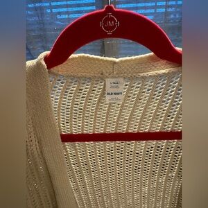 Old Navy Women's Cream Cardigan
